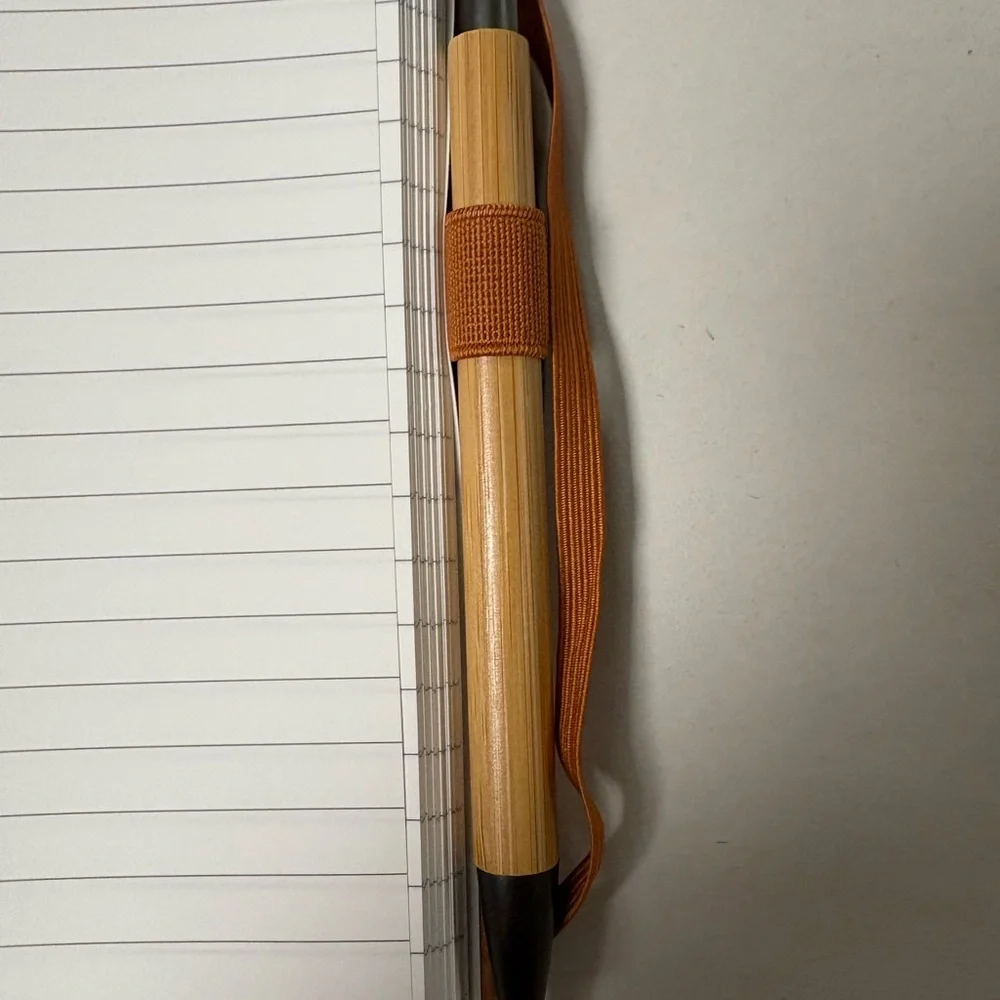Leading For Growth natural stone journal book with pen